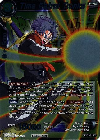 Time Patrol Trunks (Metallic Foil) (Event Pack 2018) (EX02-01) [Promotion Cards] | Red Riot Games CA