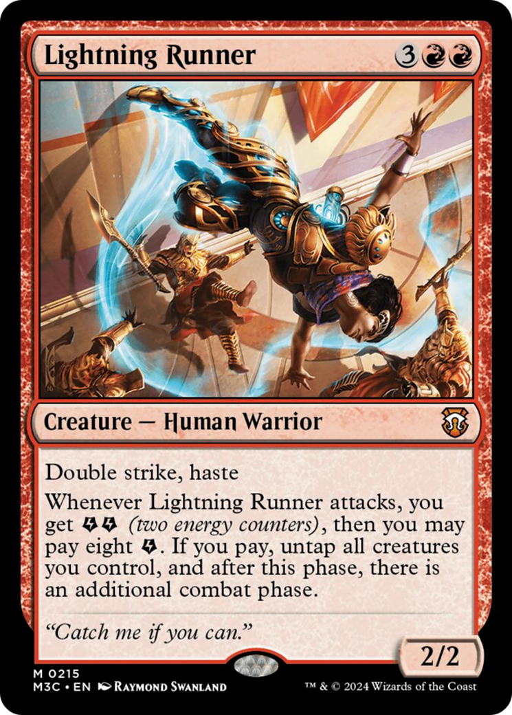 Lightning Runner [Modern Horizons 3 Commander] | Red Riot Games CA