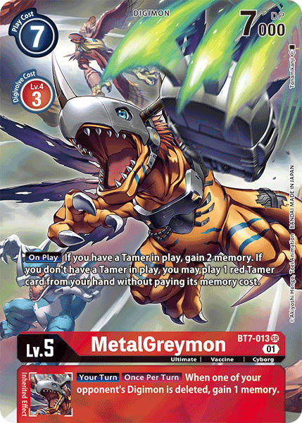 MetalGreymon [BT7-013] (Alternate Art) [Next Adventure] | Red Riot Games CA