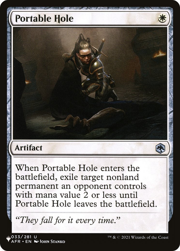 Portable Hole [The List Reprints] | Red Riot Games CA