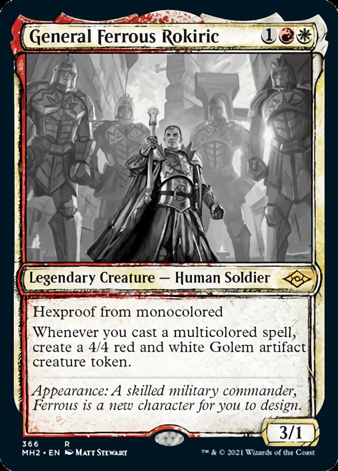 General Ferrous Rokiric (Sketch) [Modern Horizons 2] | Red Riot Games CA