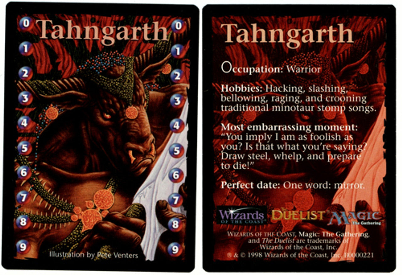 Tahngarth Life Counter Token [Media Promos] | Red Riot Games CA