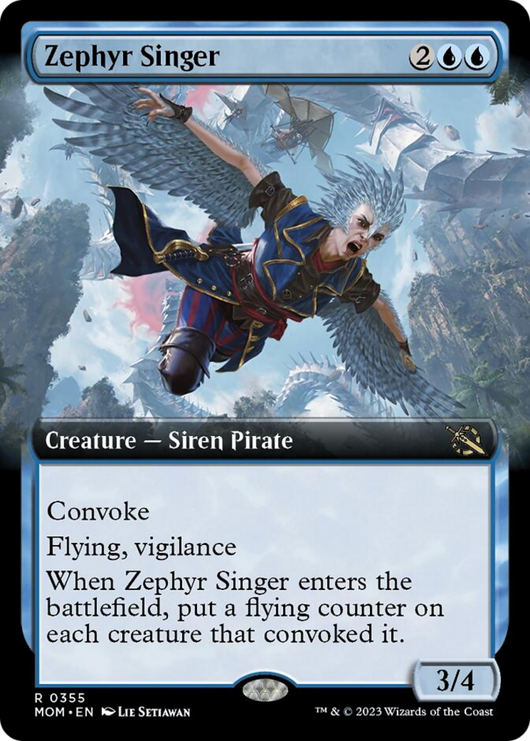 Zephyr Singer (Extended Art) [March of the Machine] | Red Riot Games CA