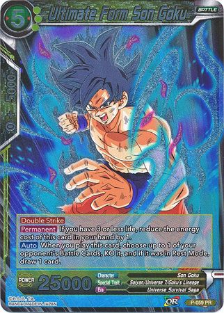 Ultimate Form Son Goku (P-059) [Promotion Cards] | Red Riot Games CA