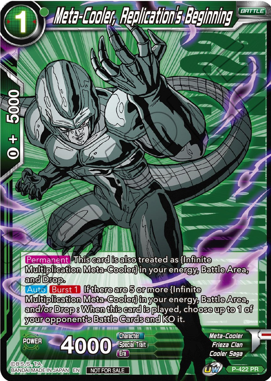 Meta-Cooler, Replication's Beginning (Championship Pack 2022 Vol.2) (P-422) [Promotion Cards] | Red Riot Games CA