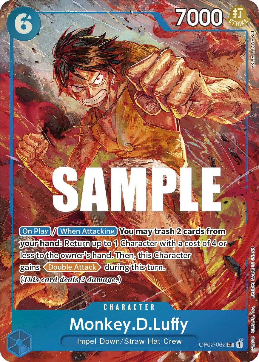 Monkey.D.Luffy (Alternate Art) [Paramount War] – Red Riot Games CA