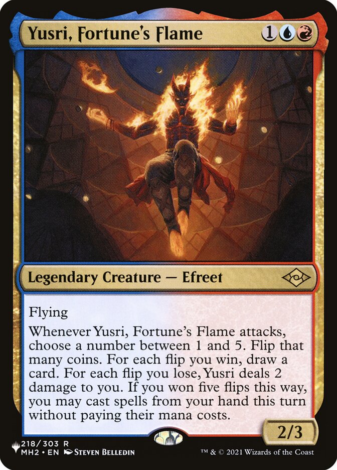 Yusri, Fortune's Flame [Secret Lair: Heads I Win, Tails You Lose] | Red Riot Games CA