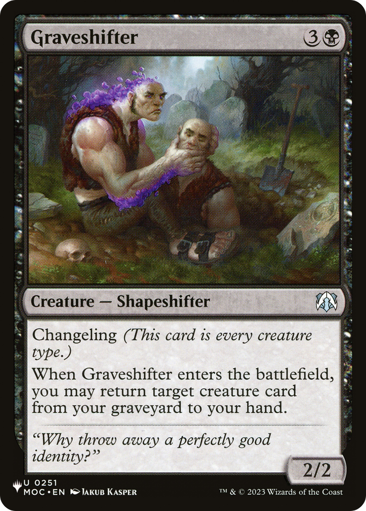 Graveshifter [The List Reprints] | Red Riot Games CA