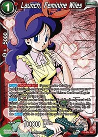 Launch, Feminine Wiles (Winner Stamped) (P-274) [Tournament Promotion Cards] | Red Riot Games CA