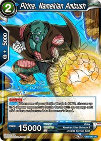 Pirina, Namekian Ambush (Divine Multiverse Draft Tournament) (DB2-043) [Tournament Promotion Cards] | Red Riot Games CA