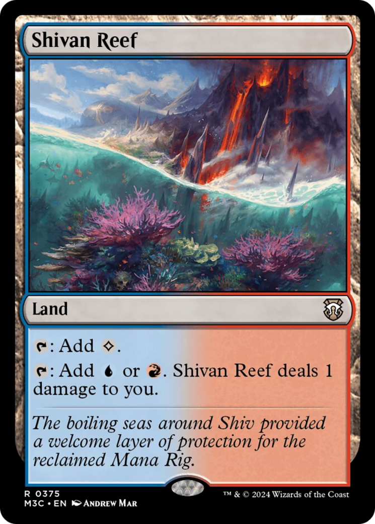 Shivan Reef [Modern Horizons 3 Commander] | Red Riot Games CA