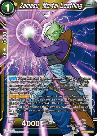 Zamasu, Mortal Loathing (BT16-091) [Realm of the Gods] | Red Riot Games CA