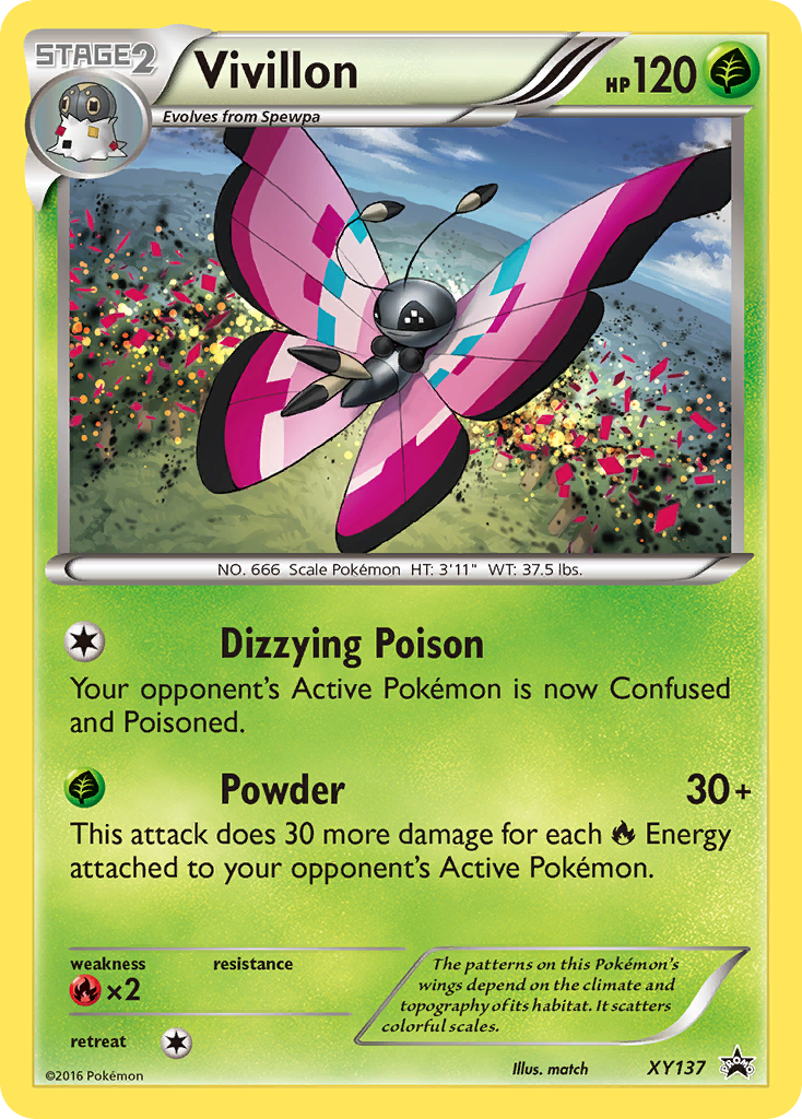 Vivillon (XY137) [XY: Black Star Promos] | Red Riot Games CA