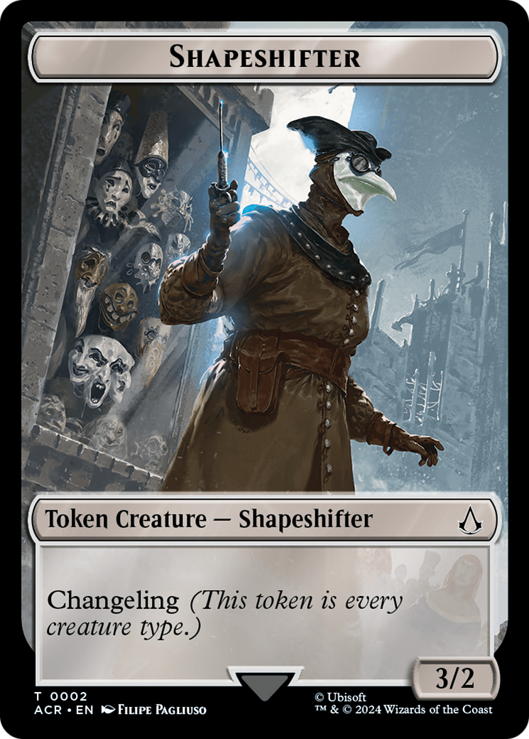 Shapeshifter Token [Assassin's Creed Tokens] | Red Riot Games CA