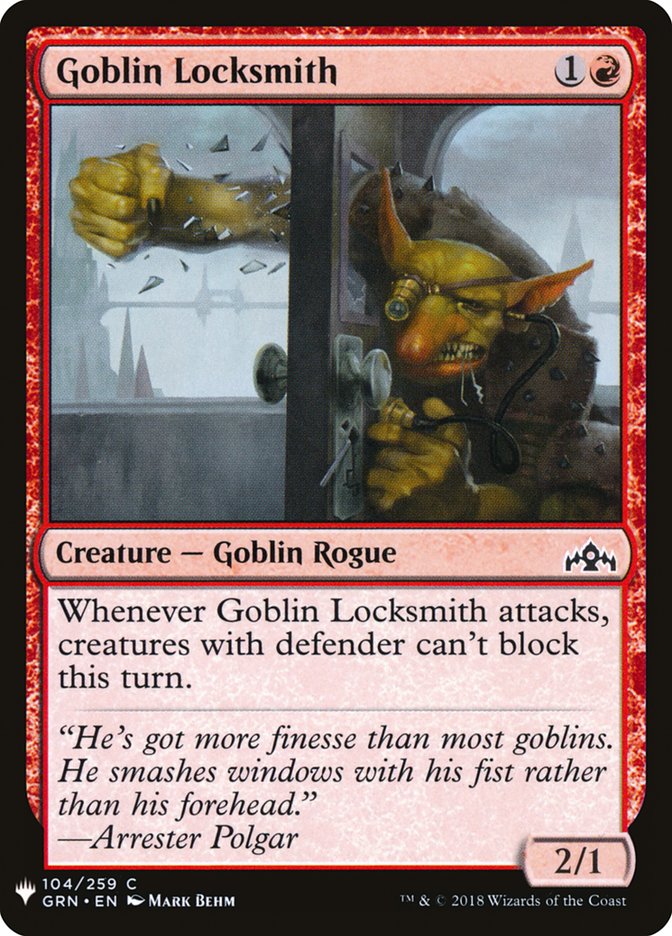 Goblin Locksmith [Mystery Booster] | Red Riot Games CA