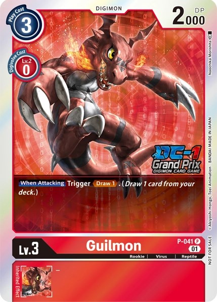 Guilmon [P-041] (Grand Prix 2022) [Promotional Cards] | Red Riot Games CA