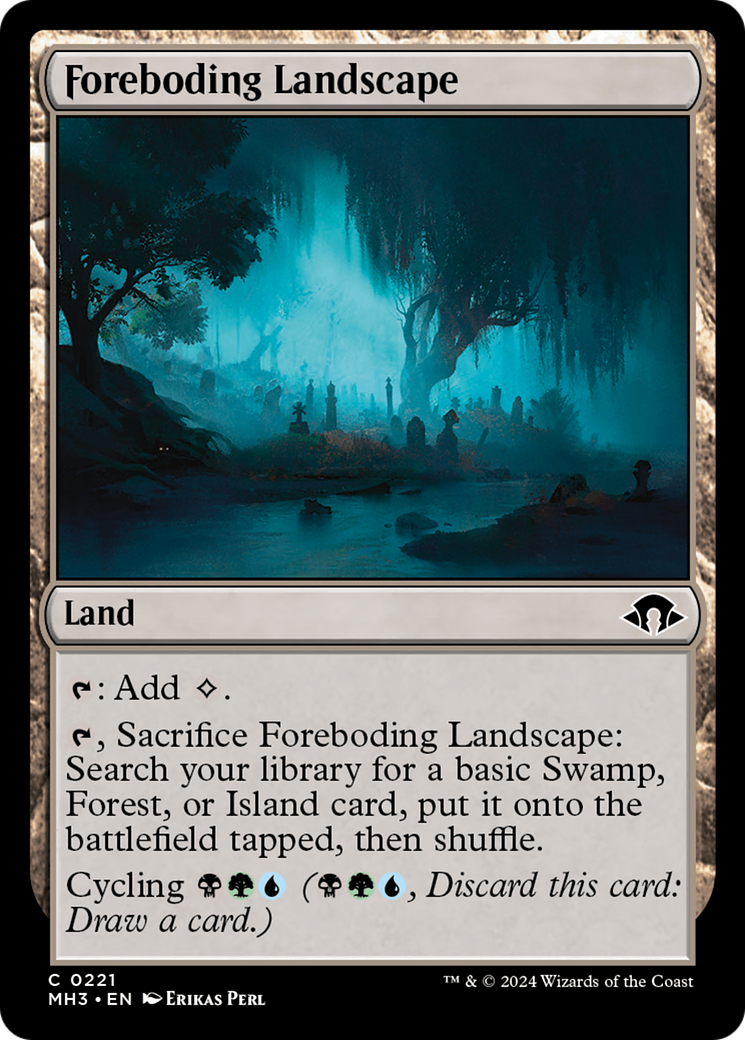 Foreboding Landscape [Modern Horizons 3] | Red Riot Games CA