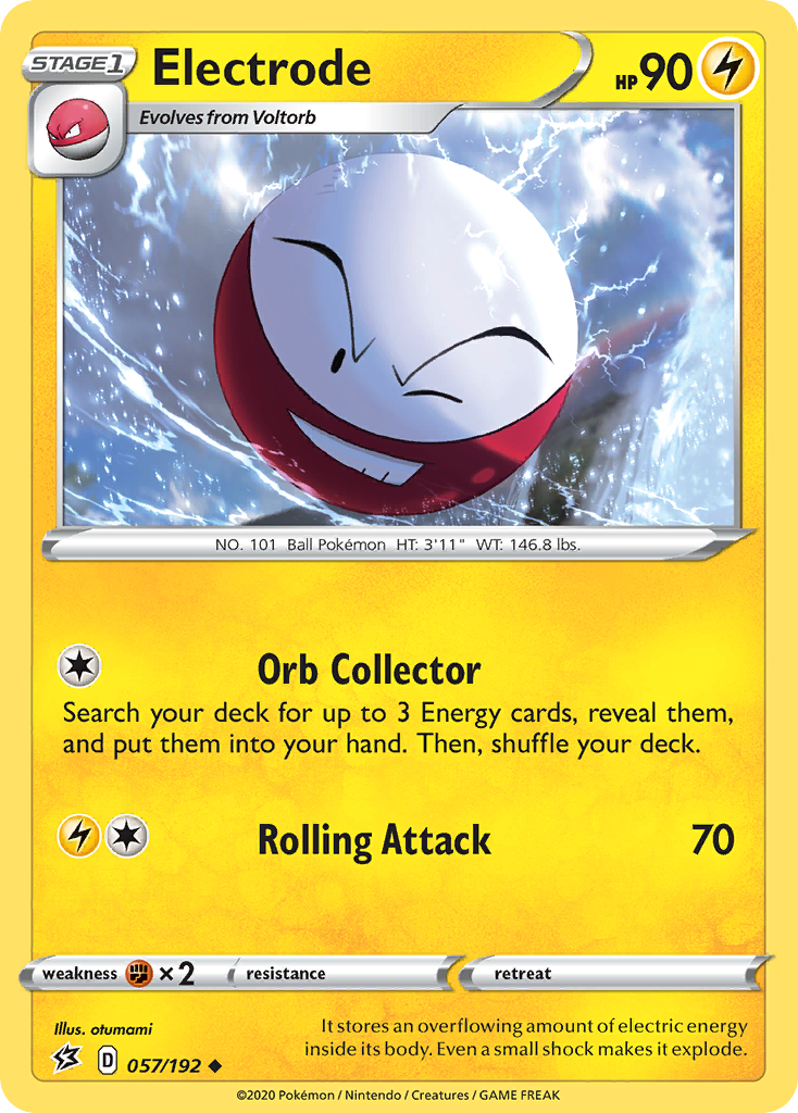 Electrode (057/192) [Sword & Shield: Rebel Clash] | Red Riot Games CA