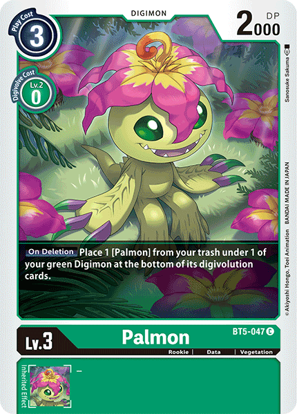 Palmon [BT5-047] [Battle of Omni] | Red Riot Games CA