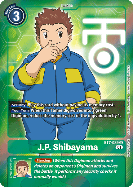 J.P. Shibayama [BT7-089] (Alternative Art - Box Topper) [Next Adventure] | Red Riot Games CA