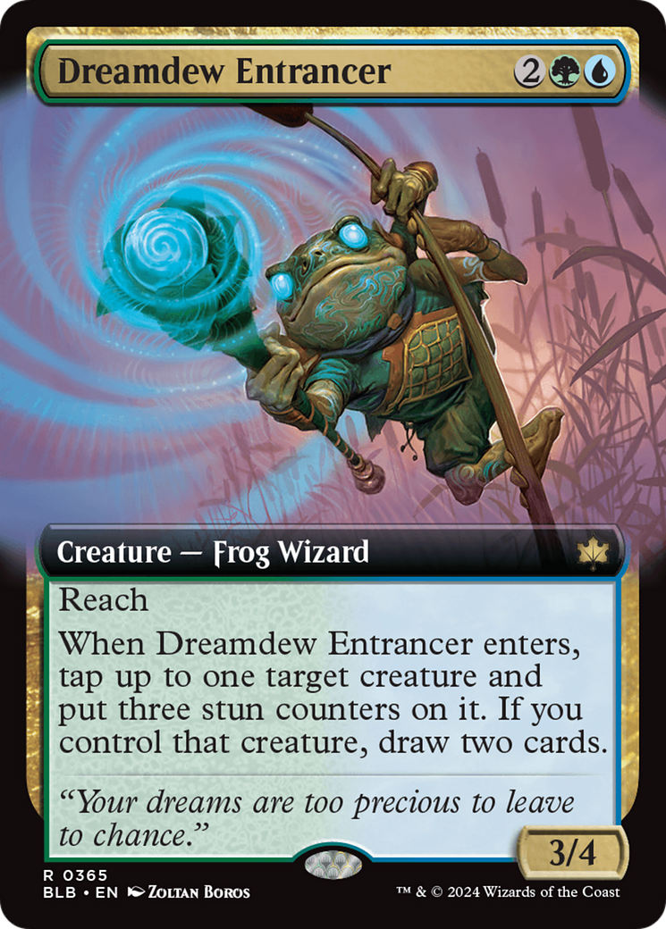 Dreamdew Entrancer (Extended Art) [Bloomburrow] | Red Riot Games CA