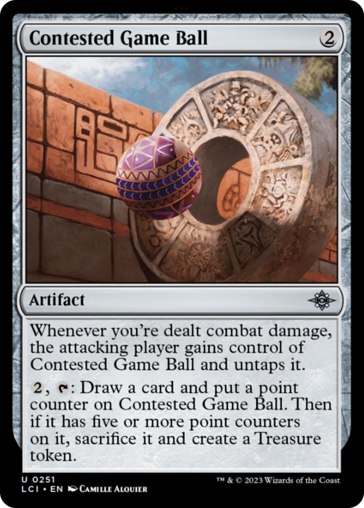 Contested Game Ball [The Lost Caverns of Ixalan] | Red Riot Games CA