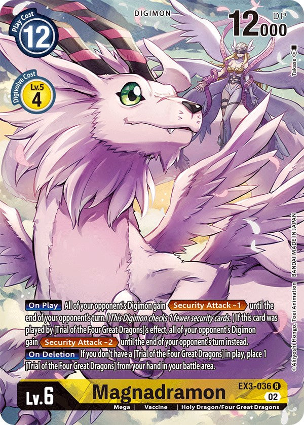 Magnadramon [EX3-036] (Alternate Art) [Draconic Roar] | Red Riot Games CA