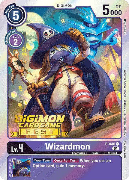 Wizardmon [P-046] (Digimon Card Game Fest 2022) [Promotional Cards] | Red Riot Games CA