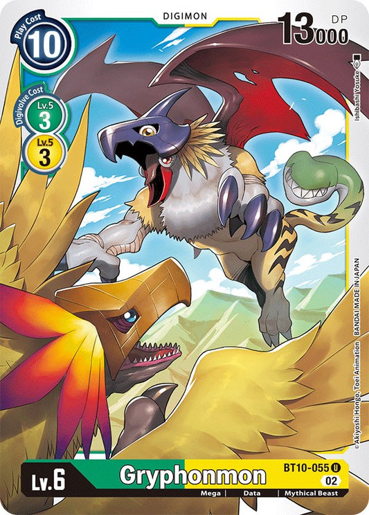 Gryphonmon [BT10-055] [Xros Encounter]