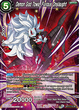 Demon God Towa, Furious Onslaught (BT17-115) [Ultimate Squad] | Red Riot Games CA