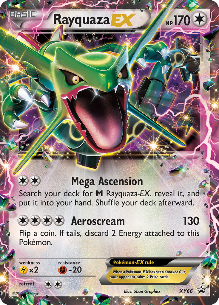 Rayquaza EX (XY66) [XY: Black Star Promos] | Red Riot Games CA