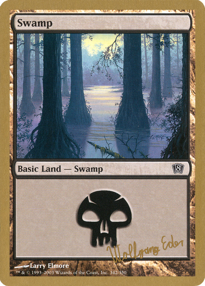Swamp (344) (we342) [World Championship Decks 2003] | Red Riot Games CA