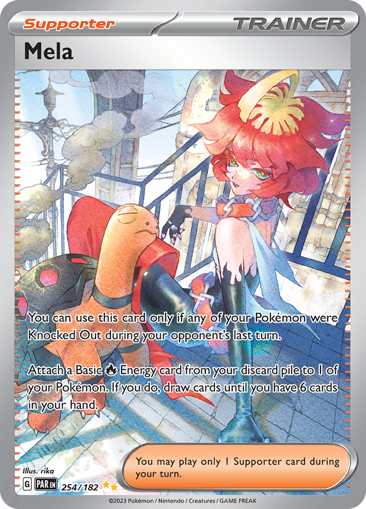 Mela (254/182) [Scarlet & Violet: Paradox Rift] | Red Riot Games CA