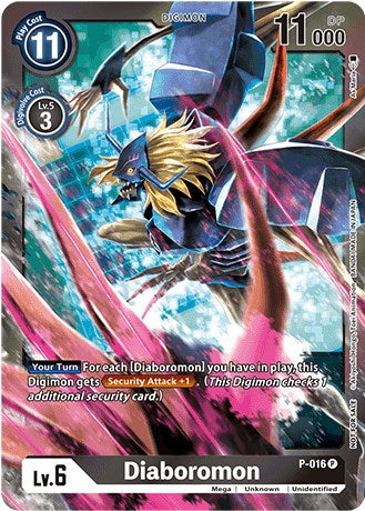 Diaboromon [P-016] (Gift Box 2022) [Promotional Cards] | Red Riot Games CA