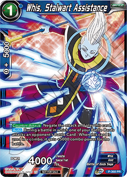 Whis, Stalwart Assistance (Unison Warrior Series Boost Tournament Pack Vol. 7) (P-368) [Tournament Promotion Cards] | Red Riot Games CA