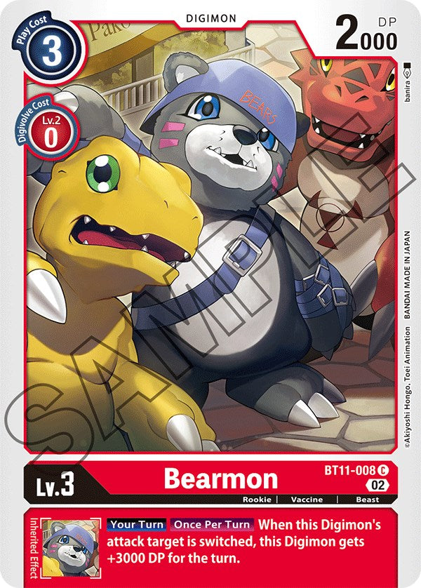 Bearmon [BT11-008] [Dimensional Phase] | Red Riot Games CA