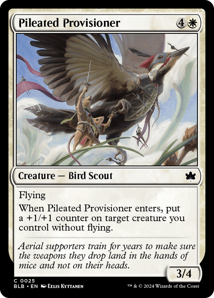 Pileated Provisioner [Bloomburrow] | Red Riot Games CA