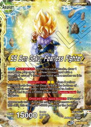 Son Goku // SS Son Goku, Fearless Fighter (BT17-081) [Ultimate Squad] | Red Riot Games CA