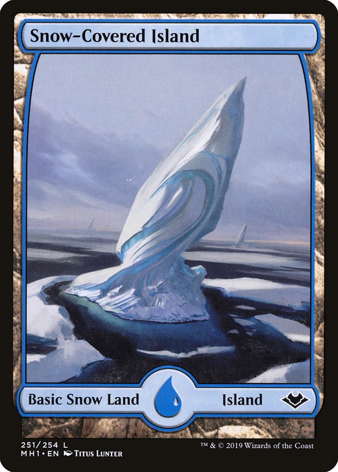 Snow-Covered Island [Modern Horizons] | Red Riot Games CA