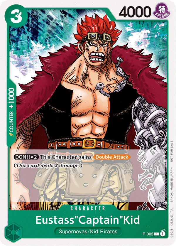 Eustass"Captain"Kid (Promotion Pack 2022) [One Piece Promotion Cards] | Red Riot Games CA