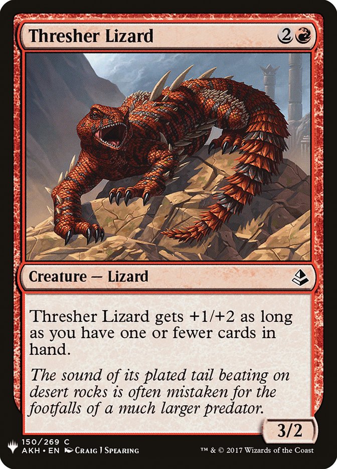 Thresher Lizard [Mystery Booster] | Red Riot Games CA