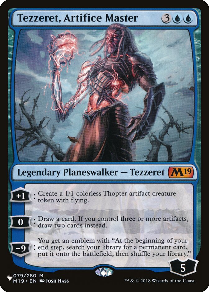 Tezzeret, Artifice Master [The List] | Red Riot Games CA