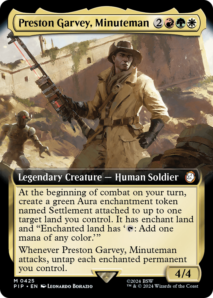 Preston Garvey, Minuteman (Extended Art) [Fallout] | Red Riot Games CA