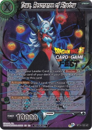 Towa, Resonance of Shadow (Card Game Fest 2022) (BT14-123) [Tournament Promotion Cards] | Red Riot Games CA