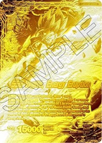 Son Goku & Vegeta // SSB Vegito, Energy Eruption (Championship Final 2019) (Gold Metal Foil) (BT7-025_PR) [Tournament Promotion Cards] | Red Riot Games CA