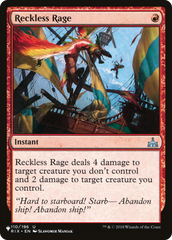 Reckless Rage [The List Reprints] | Red Riot Games CA