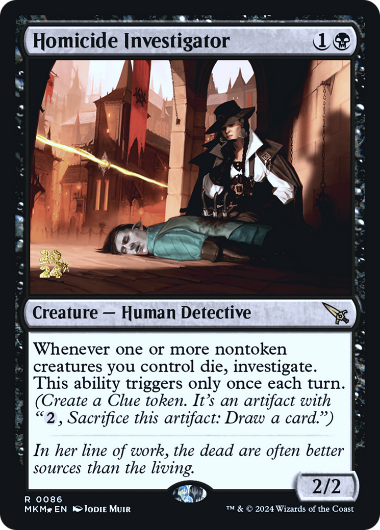 Homicide Investigator [Murders at Karlov Manor Prerelease Promos] | Red Riot Games CA