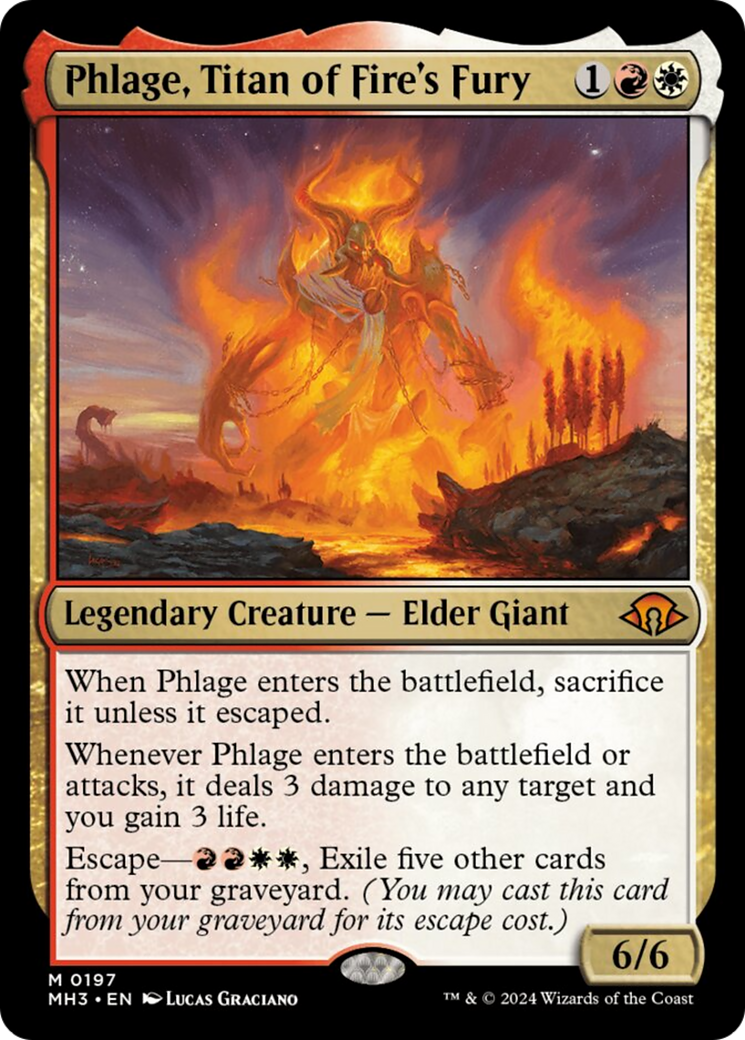 Phlage, Titan of Fire's Fury [Modern Horizons 3] | Red Riot Games CA