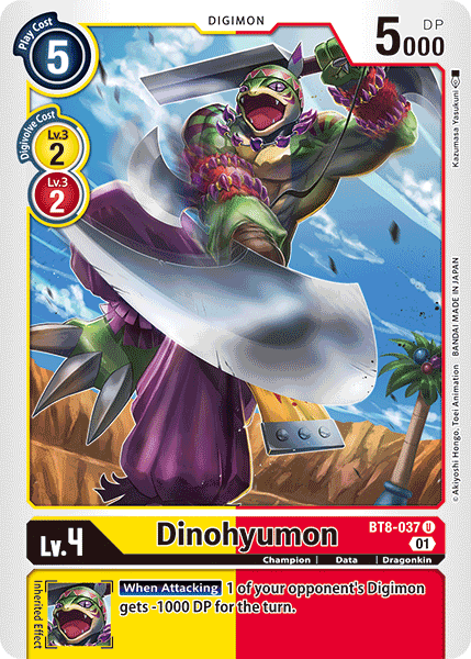 Dinohyumon [BT8-037] [New Awakening] | Red Riot Games CA