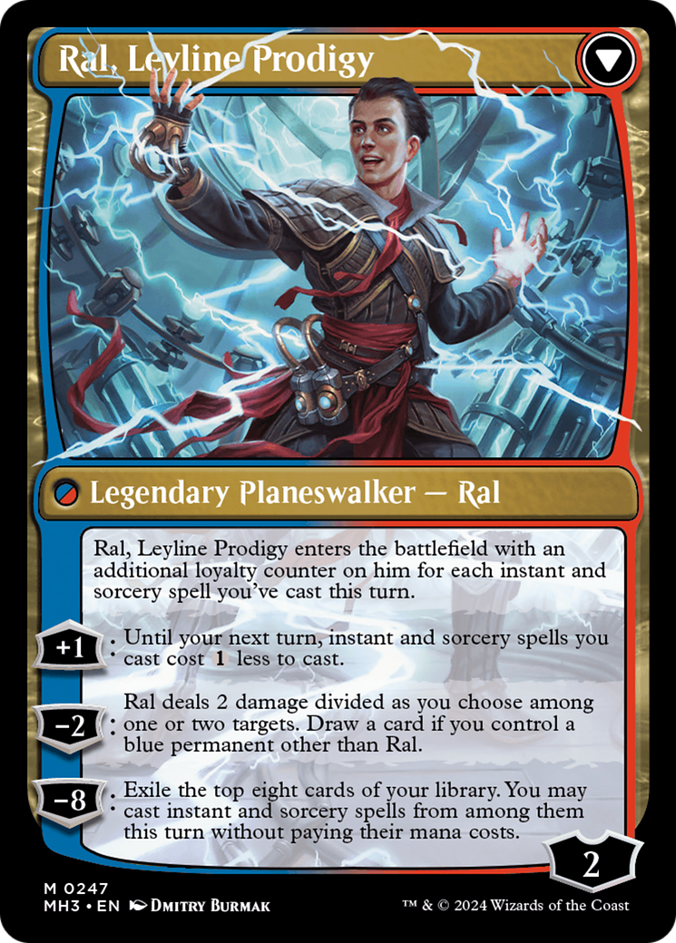 Ral, Monsoon Mage // Ral, Leyline Prodigy [Modern Horizons 3] | Red Riot Games CA